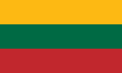 Commerce Lituanie - Société en Lituanie - Drapeau Lituanie